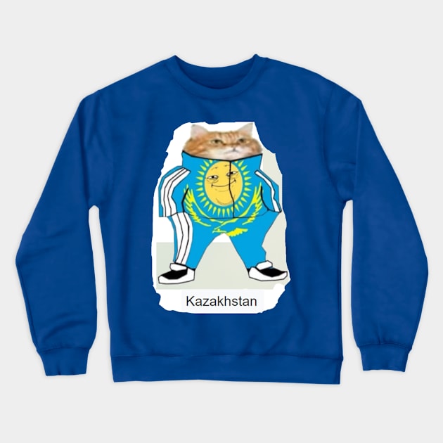 KAZAKHSTAN)0)\\|! Crewneck Sweatshirt by marmegil